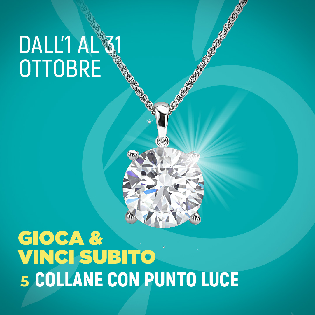 5 COLLANE CON PUNTO LUCE