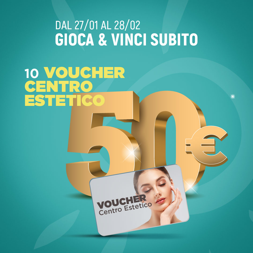10 voucher centro estetico da 50€