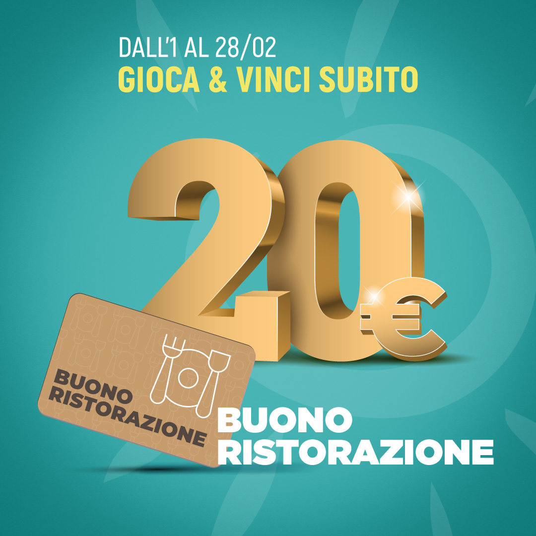 20€ Buono ristorazione