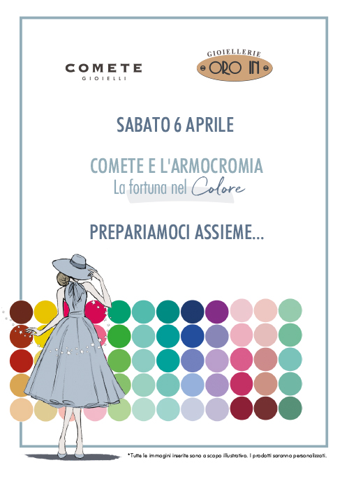 Comete e l'armocromia