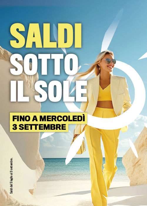 Saldi sotto il sole