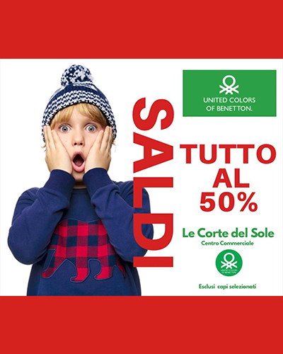 Benetton italia deals saldi