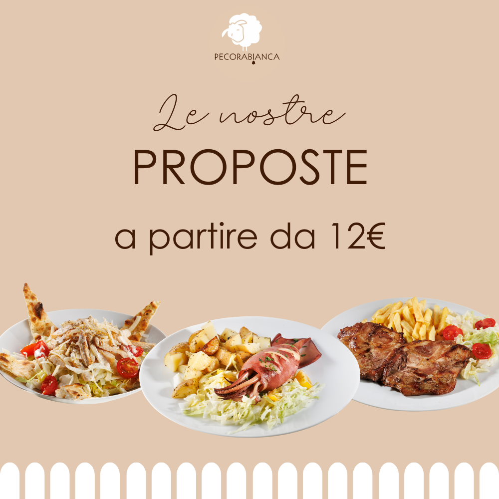 Promozione PECORA BIANCA