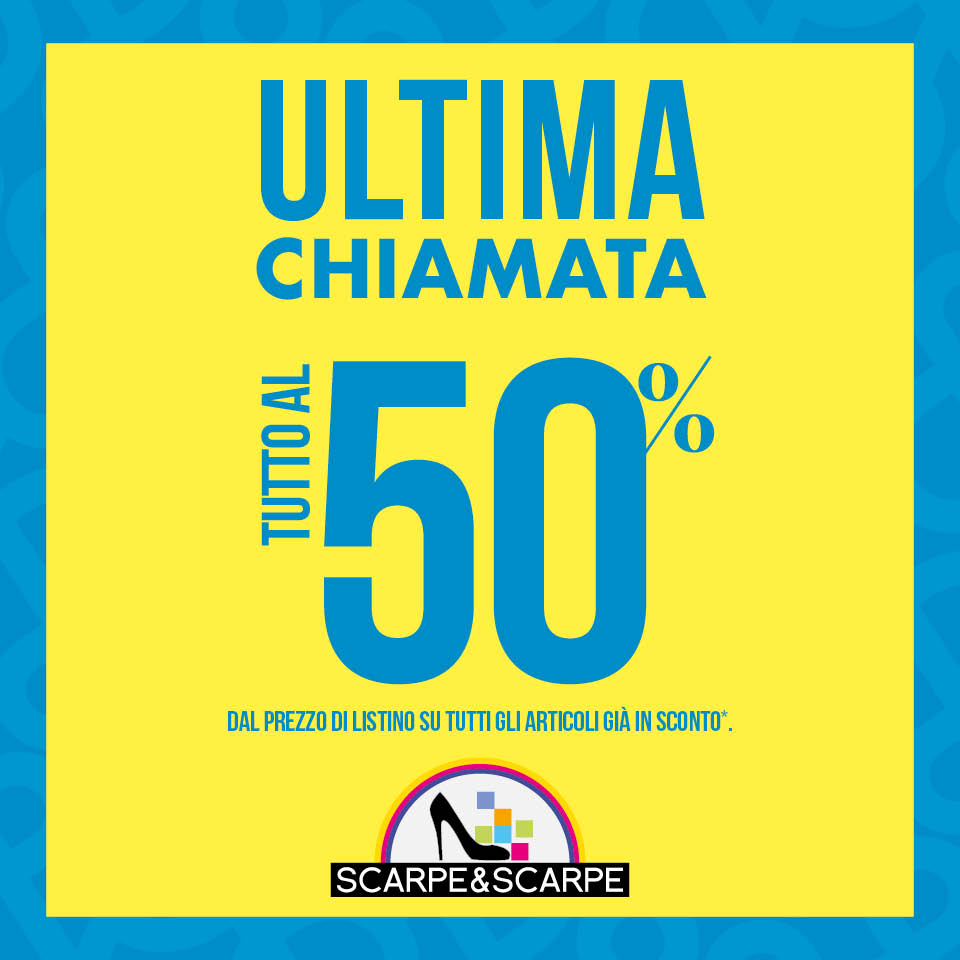 Promozione SCARPE & SCARPE